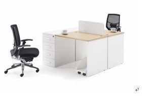 鄭州辦公家具定做 經(jīng)濟(jì)實惠四人組合員工桌HS-006